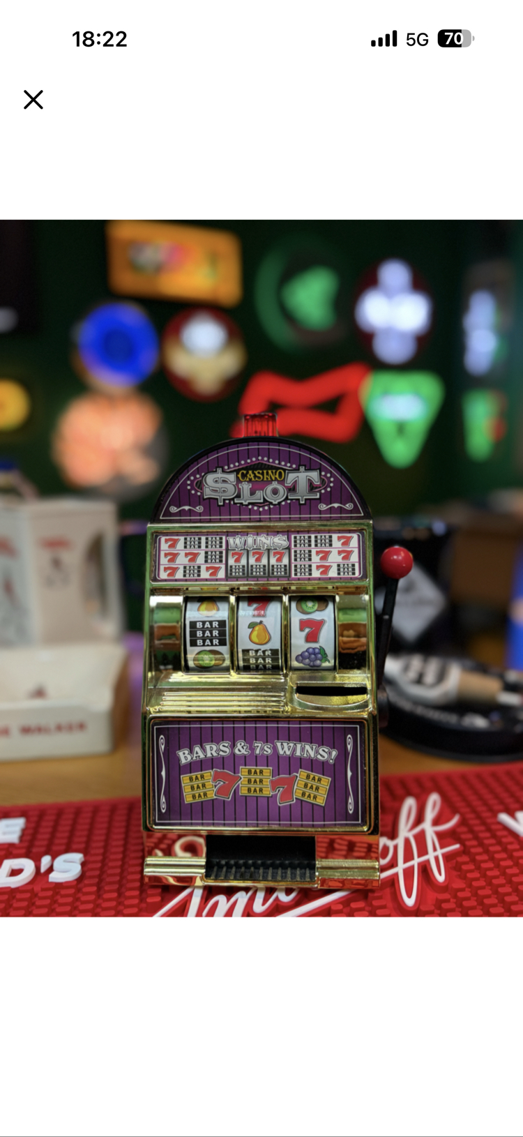 GOLD RENK SLOT MAKİNESİ