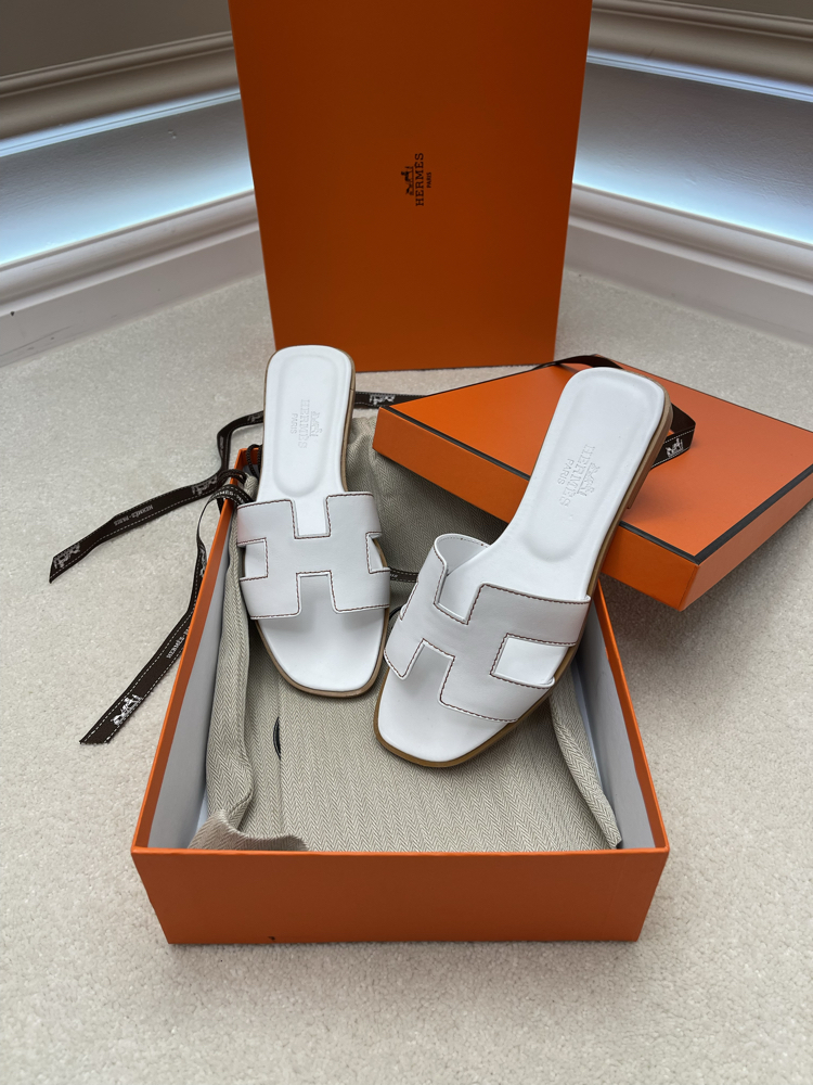 Hermes Oran Terlik Blanc