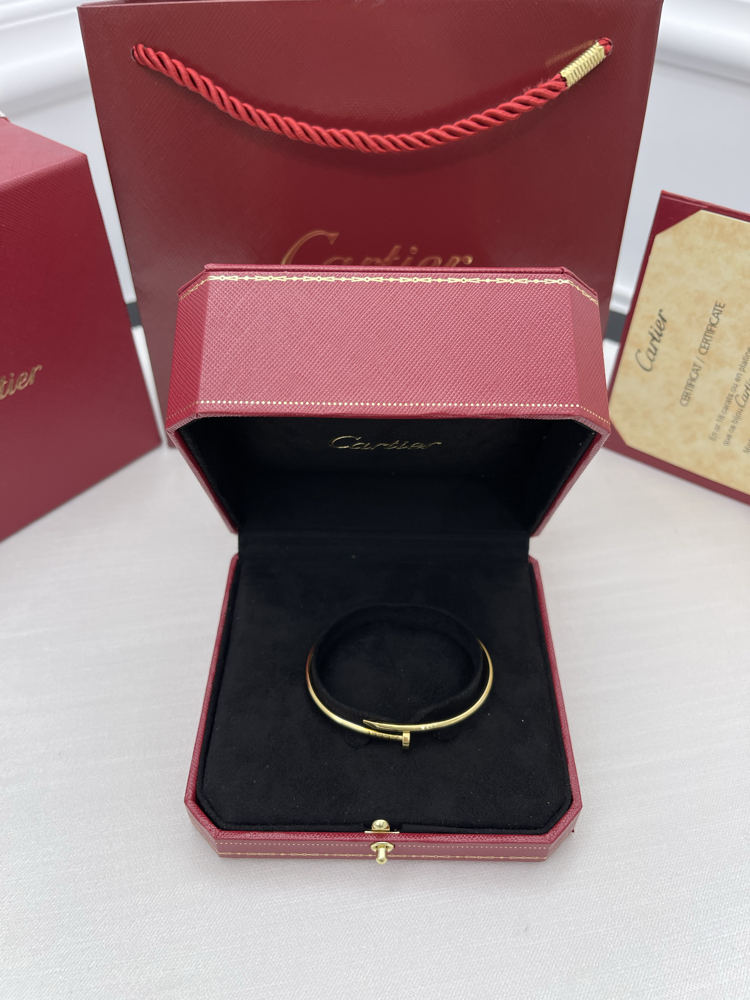 Cartier Juste un Clou Small Gold Kutulu