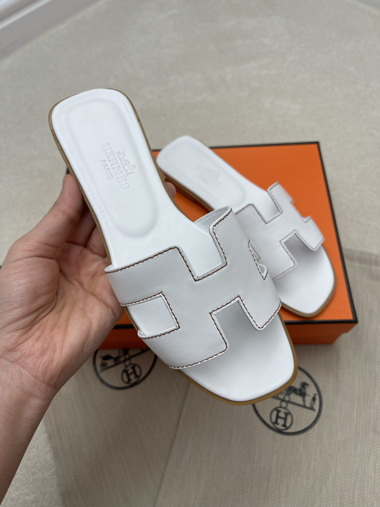Hermes Oran Terlik Blanc
