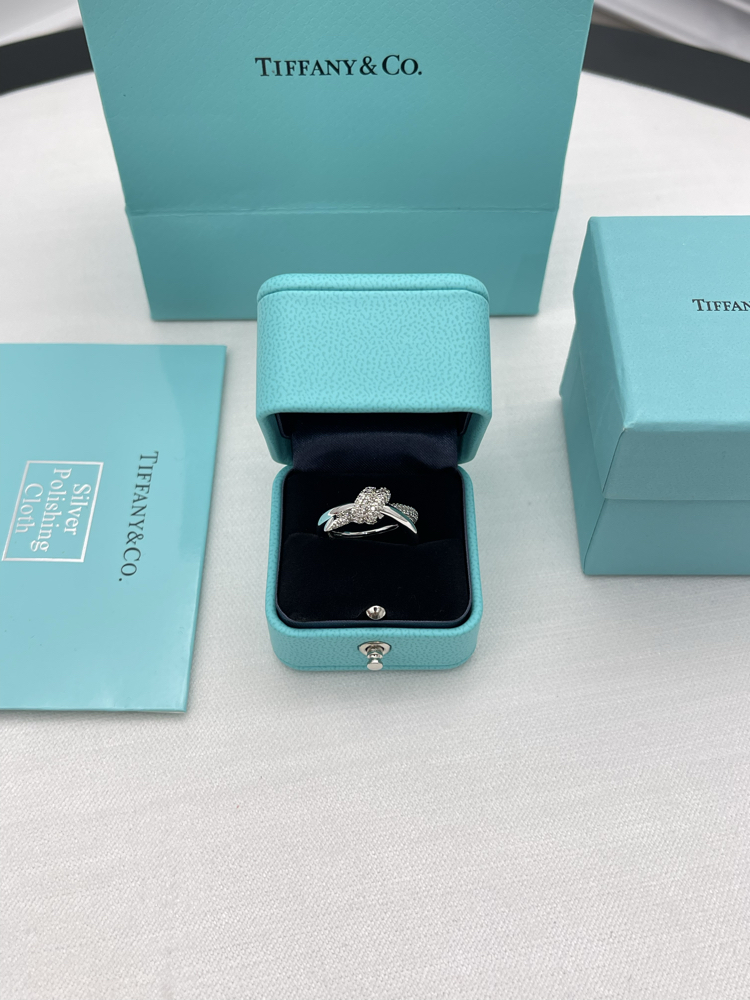 Tiffany&Co. Knot Silver Yüzük Kutulu