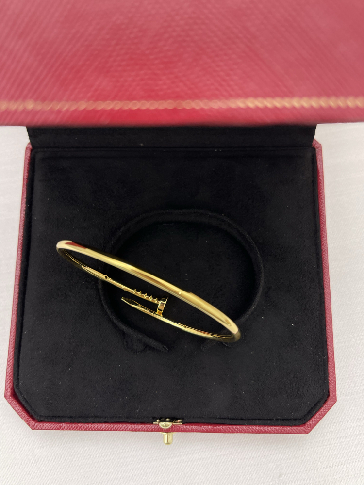 Cartier Juste un Clou Small Gold Kutulu