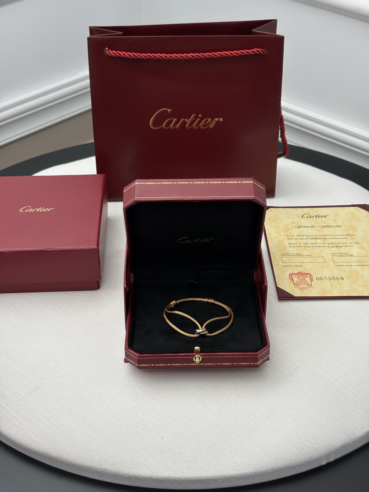 Cartier Trinity Gold Bileklik Kutulu