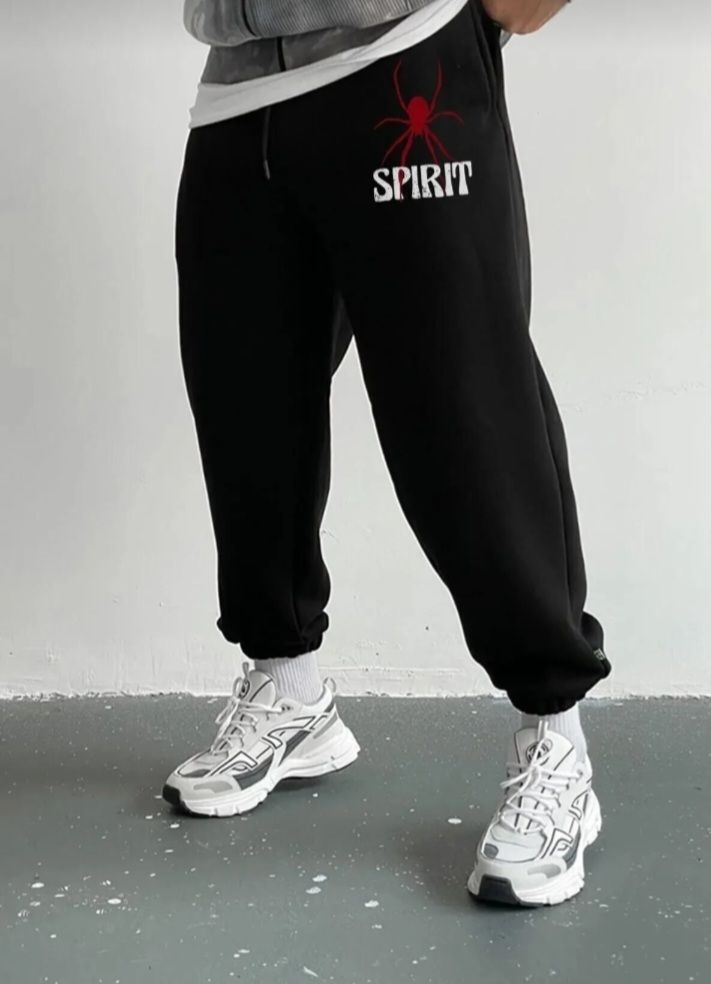 Unisex  spirit baskılı  2 ip kışlık eşofman 