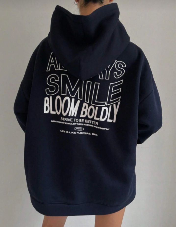 Unisex Erkek/Kadın  renkli özel baskılı pamuklu kapşonlu sweatshirt 