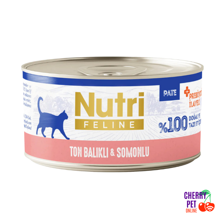 Nutri Feline Ton Balığı & Somon Kedi Yaş Maması 85 Gr.