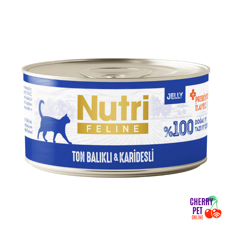 Nutri Feline Ton Balığı & Karides Kedi Yaş Maması 85 Gr.