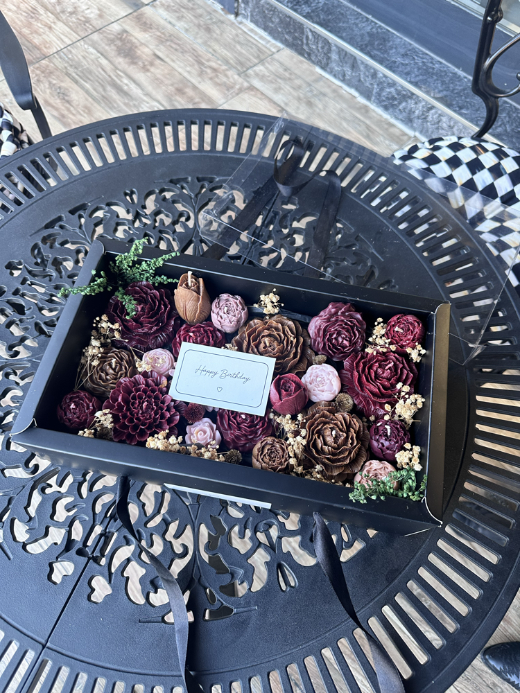Premium Box Candle Bouquet