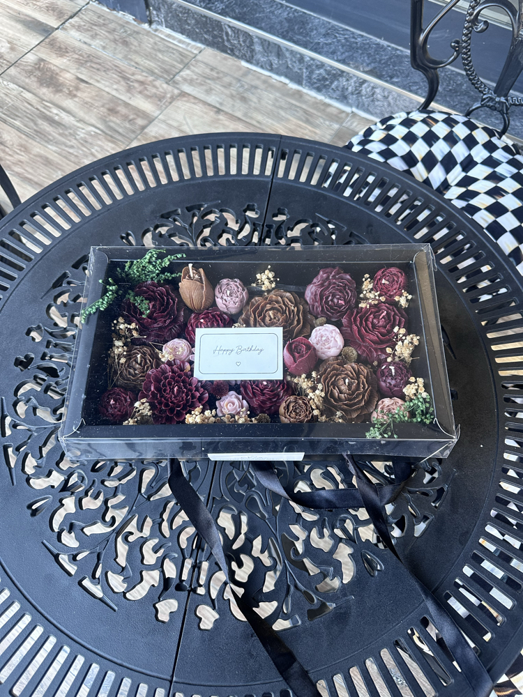 Premium Box Candle Bouquet