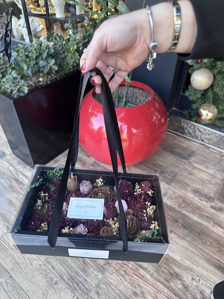 Premium Box Candle Bouquet