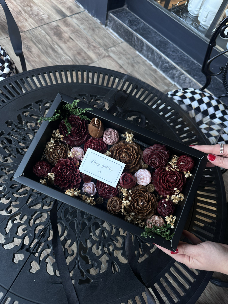 Premium Box Candle Bouquet