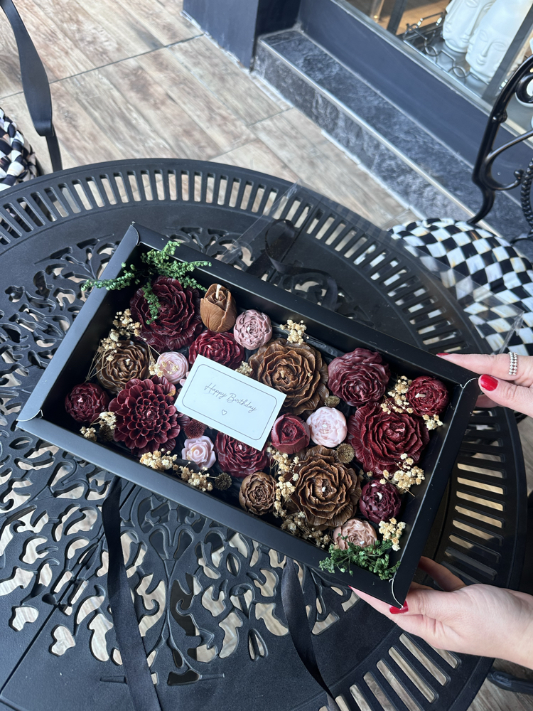 Premium Box Candle Bouquet