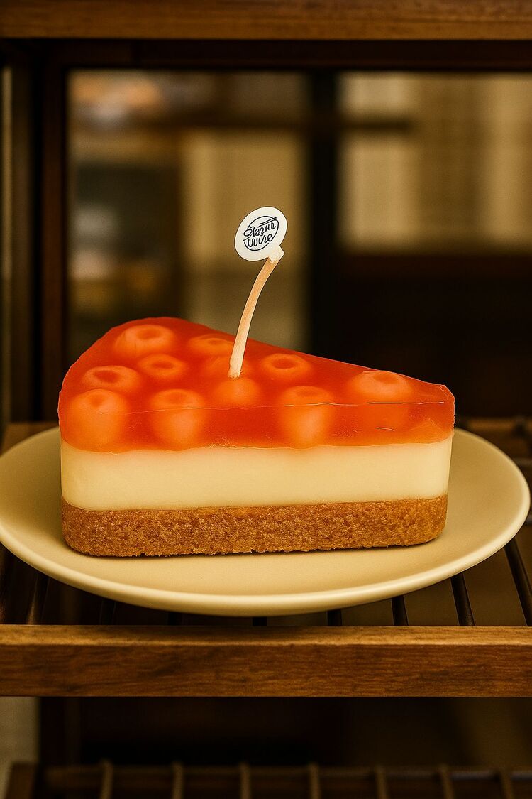 cheesecake candle 