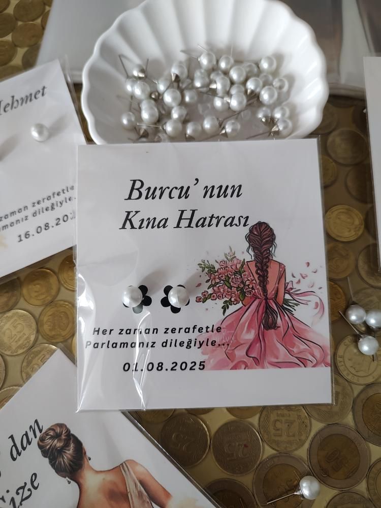 Küpe kartı  (50 adet)