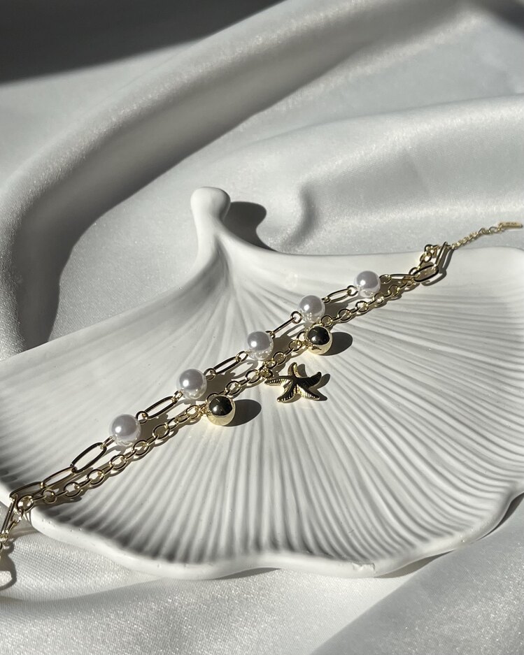 StarPearl Gold Bileklik