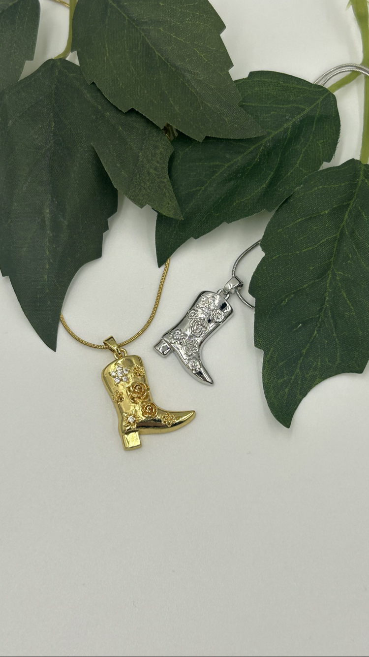 Cowgirl Kolye Gold/Silver