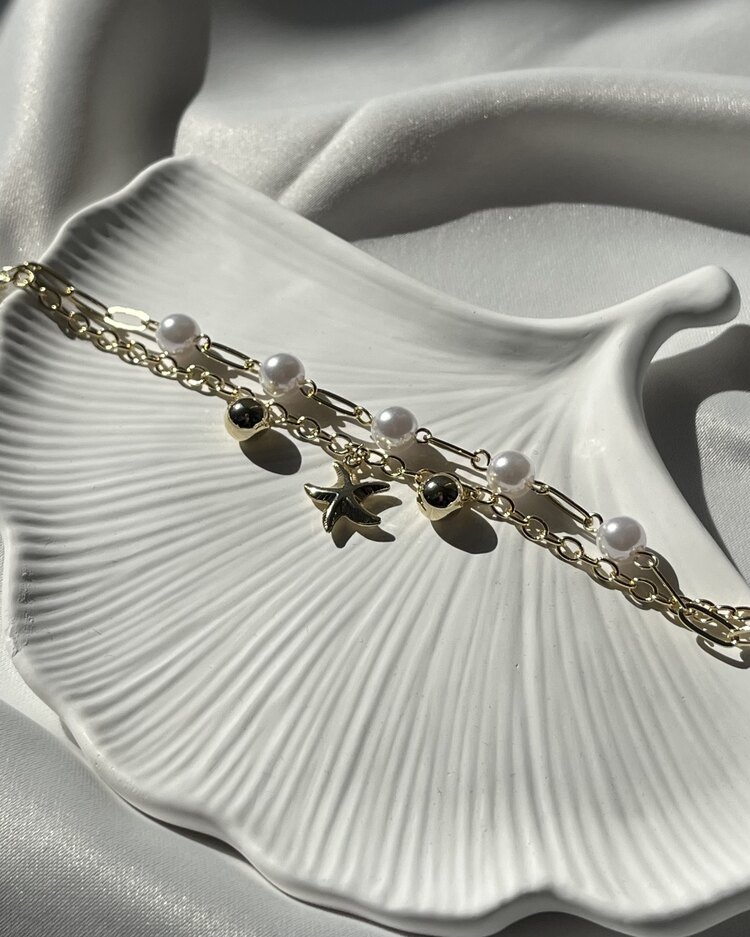 StarPearl Gold Bileklik