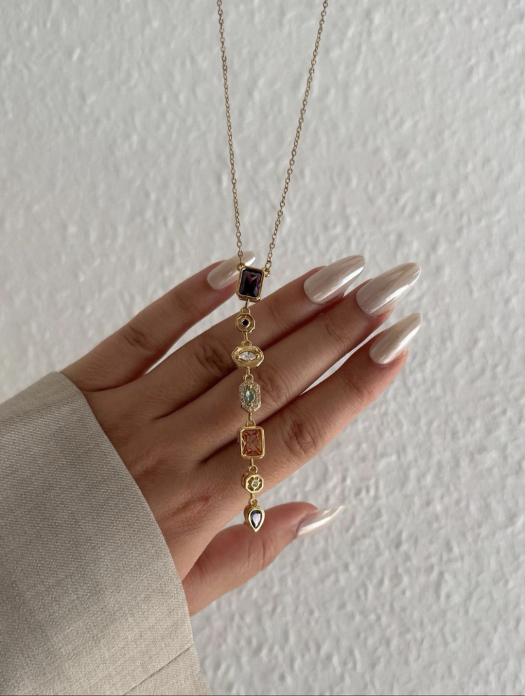 Gold Sevenlight Kolye