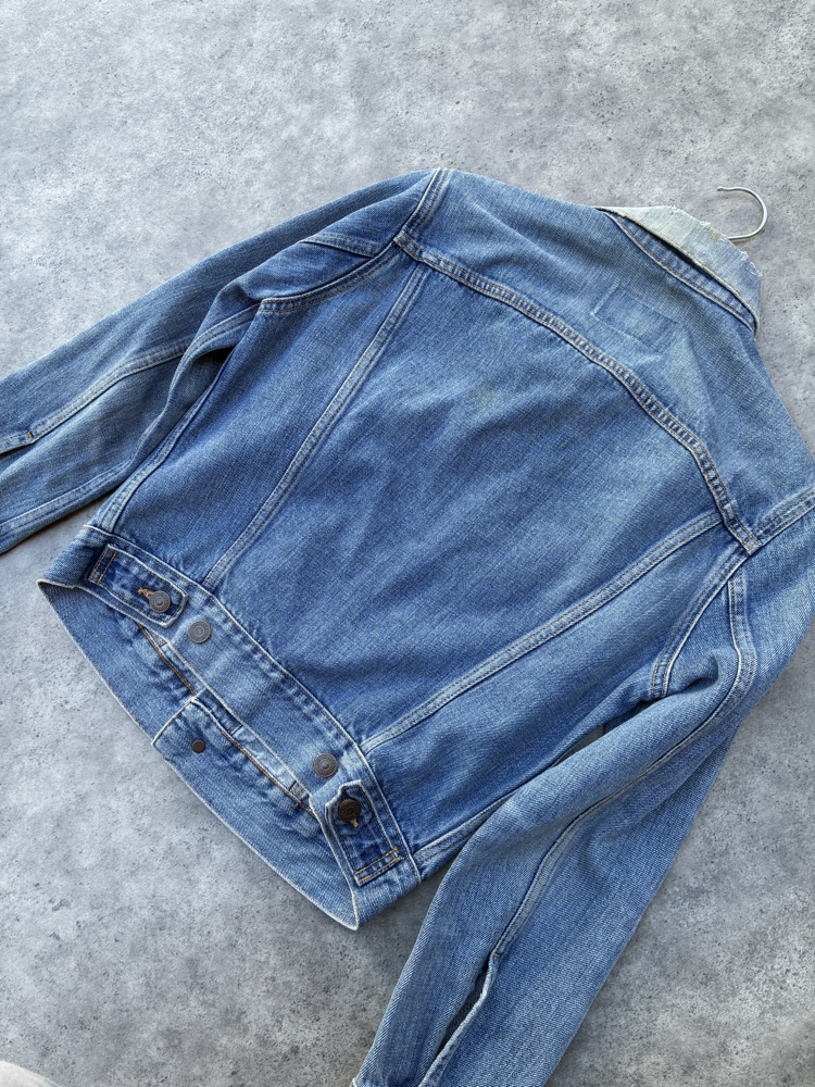 Levis Turuncu Etiket Kadın Kot Ceket S