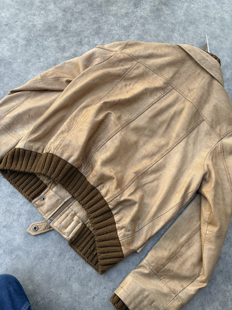 Silver Creek Vintage Deri Ceket L