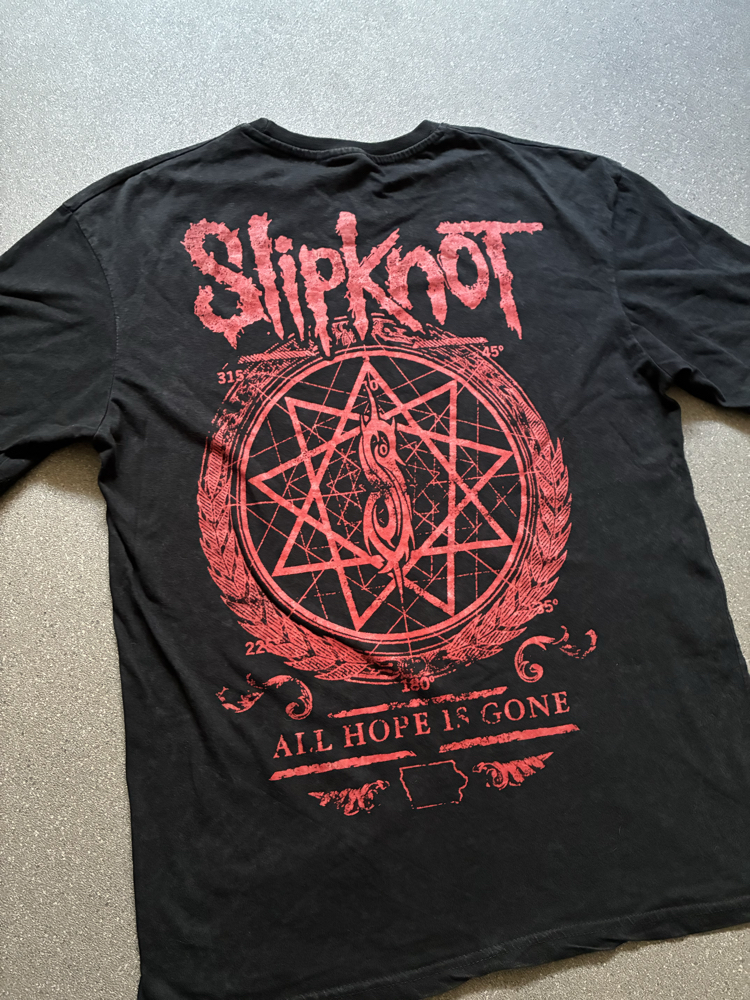 Slipknot Sırt Baskılı Tişört L