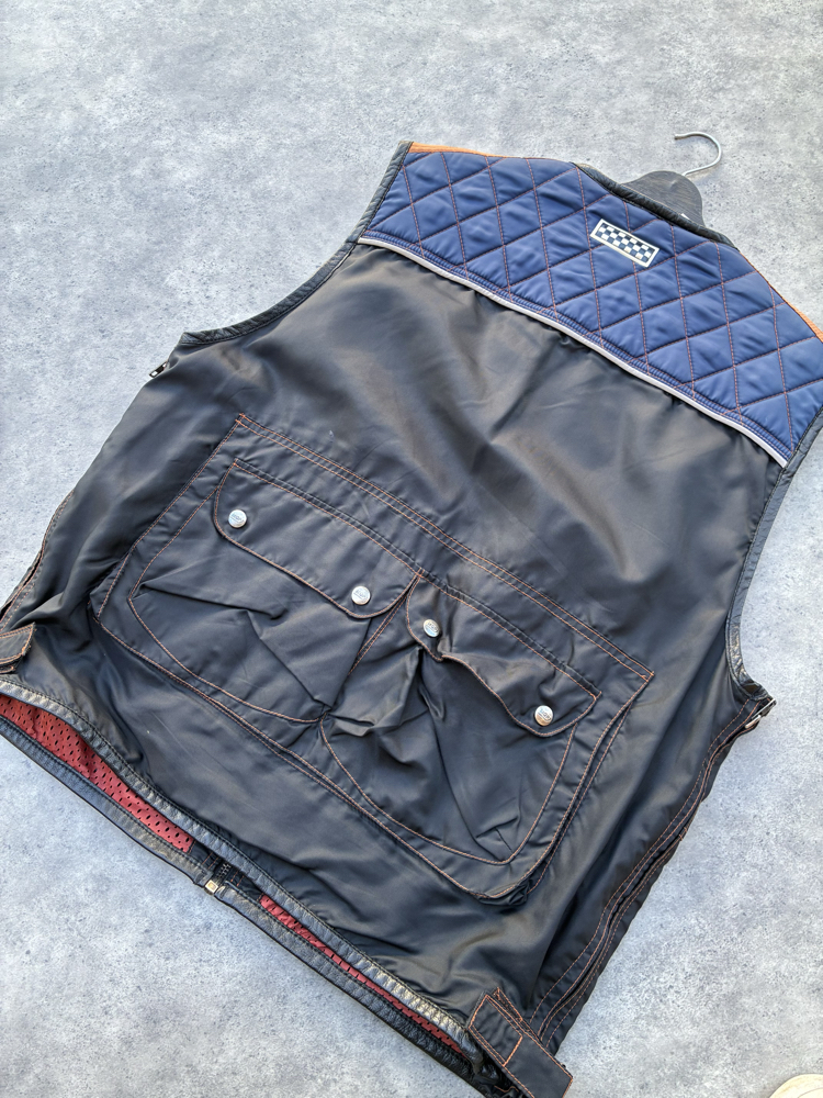 Mqp Vintage Motorcu Yelek