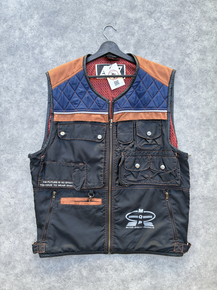 Mqp Vintage Motorcu Yelek