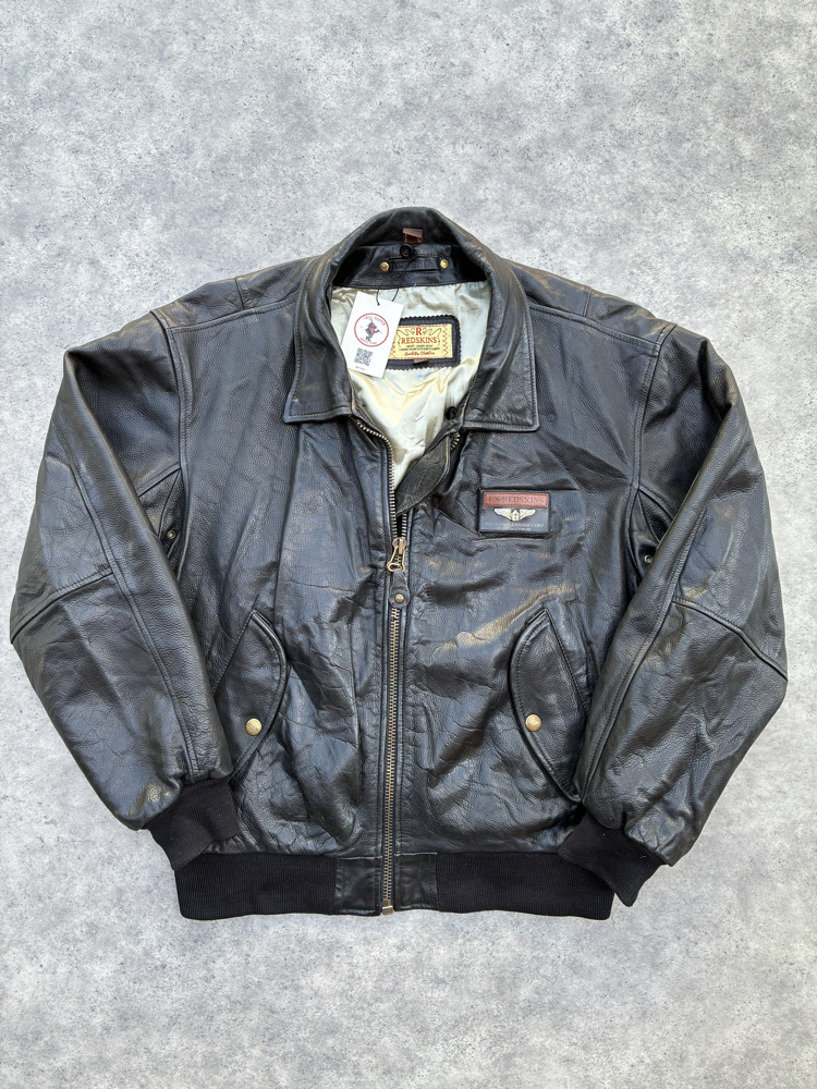 Redskins Vintage Deri Pilot Ceket L