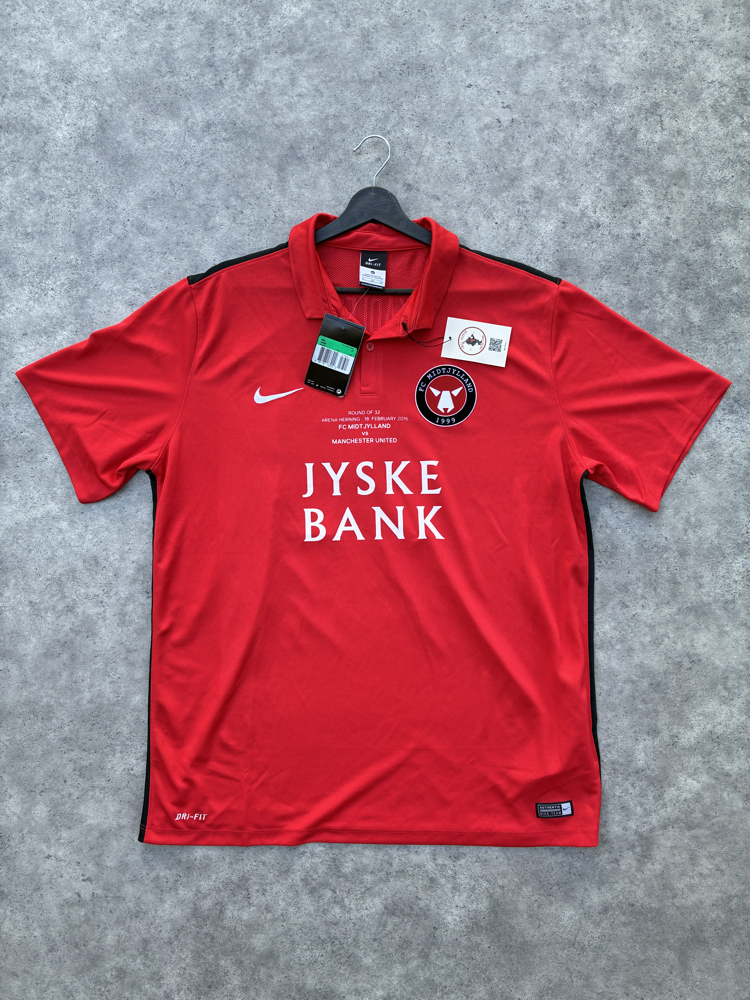 Vaclav Kadlec Midtjlland 15/16 Etiketli Man Utd. Maçı Forması
