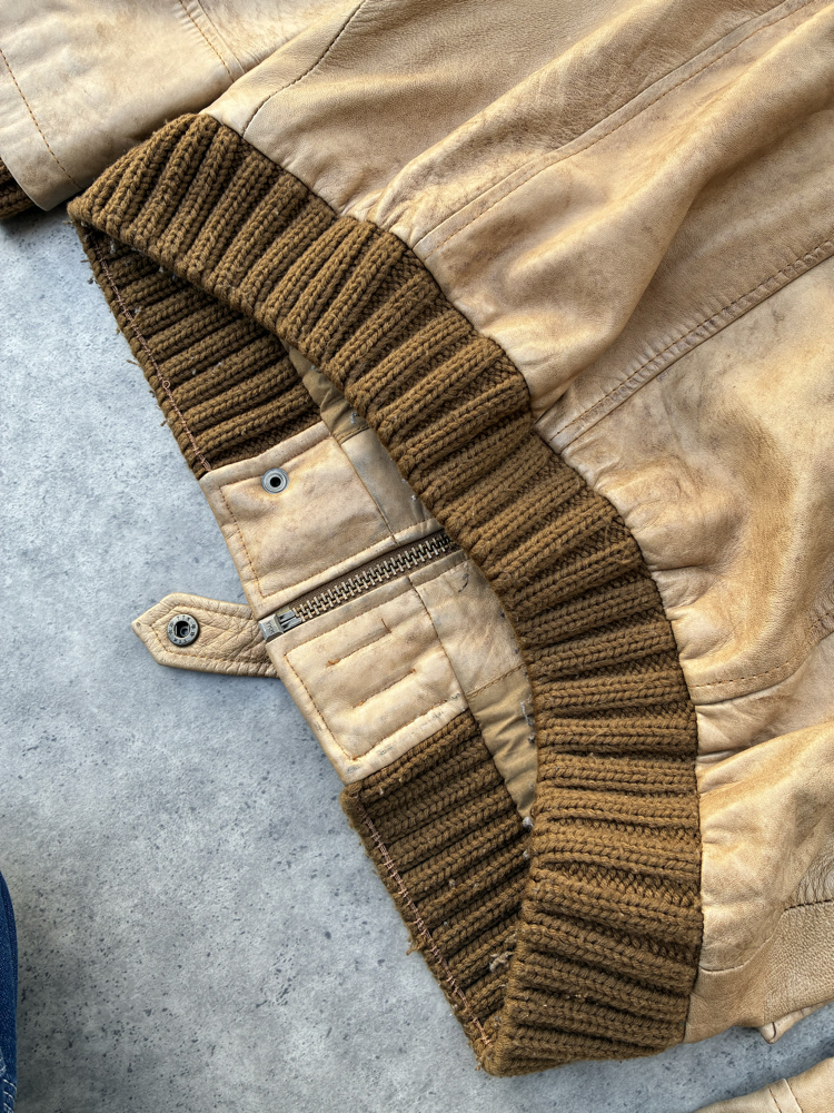 Silver Creek Vintage Deri Ceket L