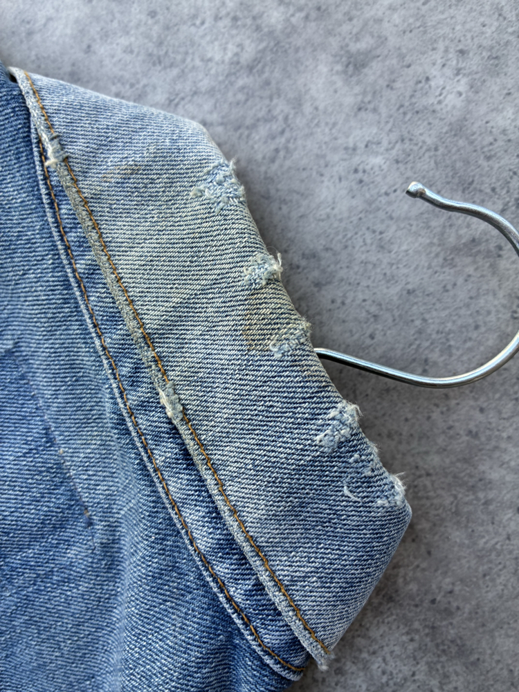Levis Turuncu Etiket Kadın Kot Ceket S