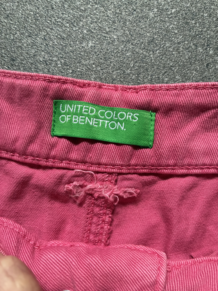 Benetton Vintage Y2k Kadın Kargo Pantolon