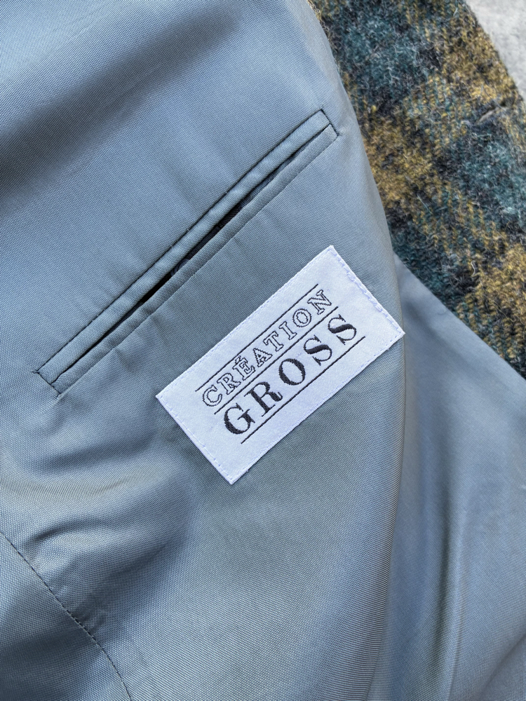 Harris Tweed Blazer Ceket Xl