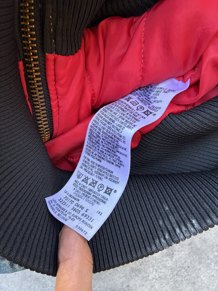 Levis Engineered Kadın Kot Ceket S