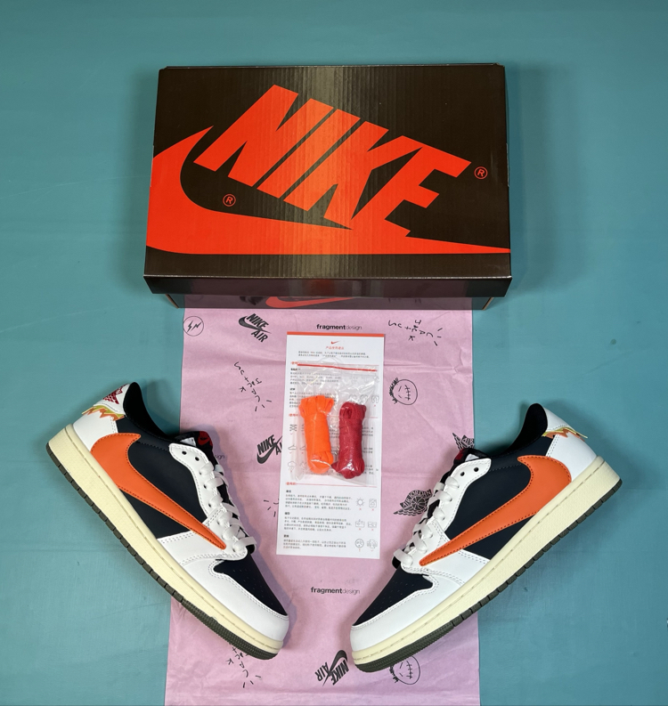 Jordan Low Orange Reverse