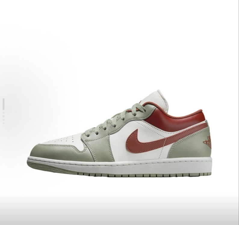 Jordan Low Kırmızı Yeşil