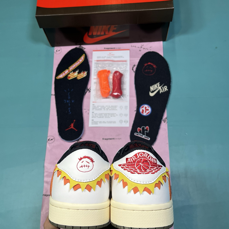 Jordan Low Orange Reverse