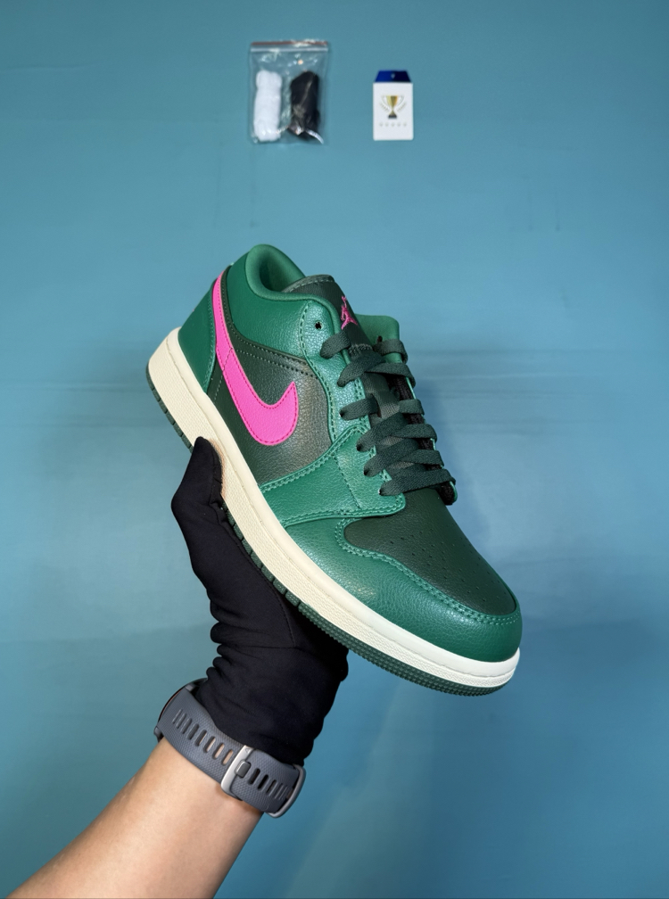 Jordan Low Yeşil Pembe