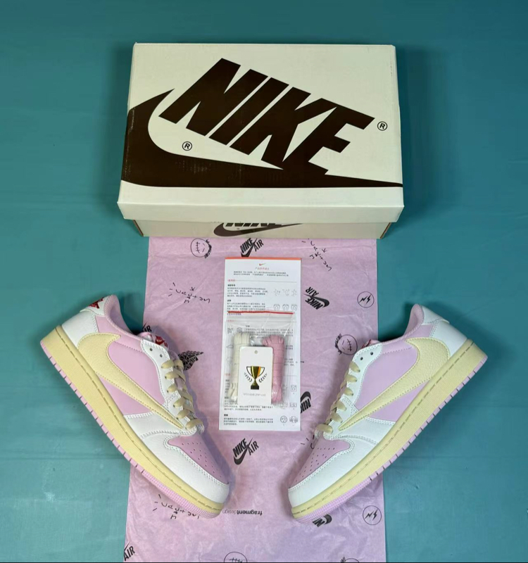 Jordan Low Pink White Reverse