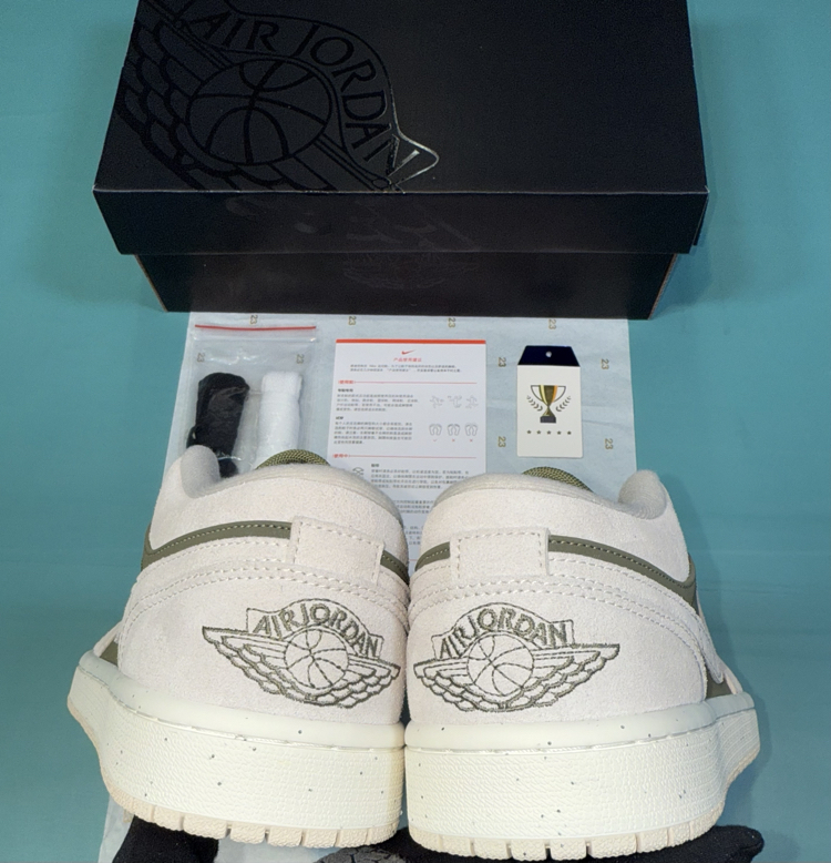 Jordan Low Zeytin Gri