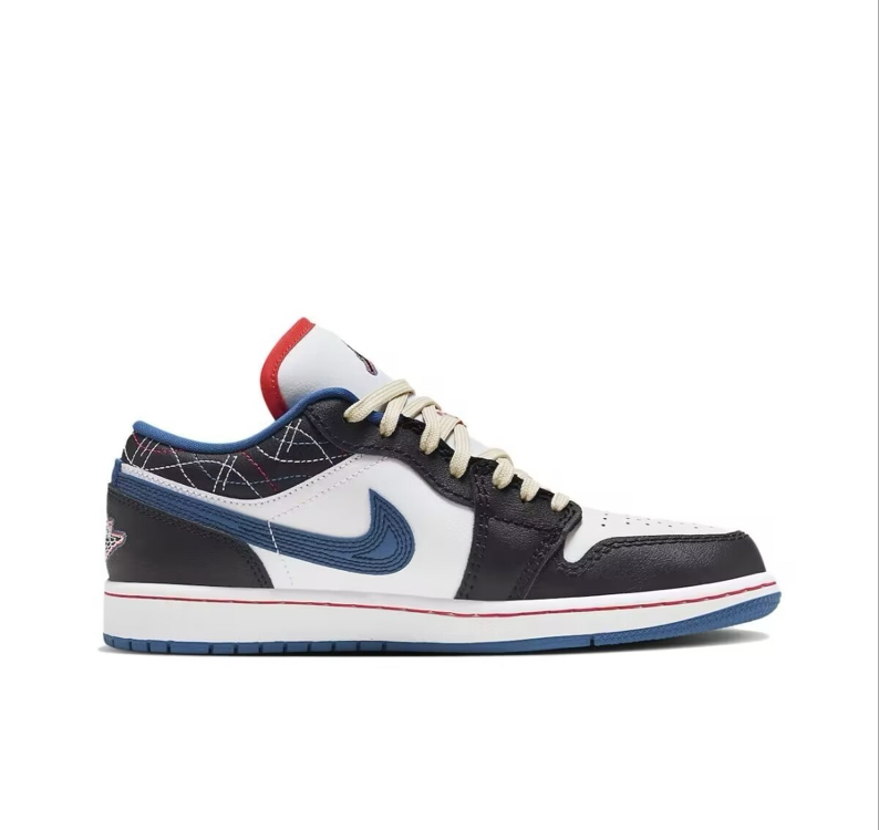 Jordan Low Blue Geo