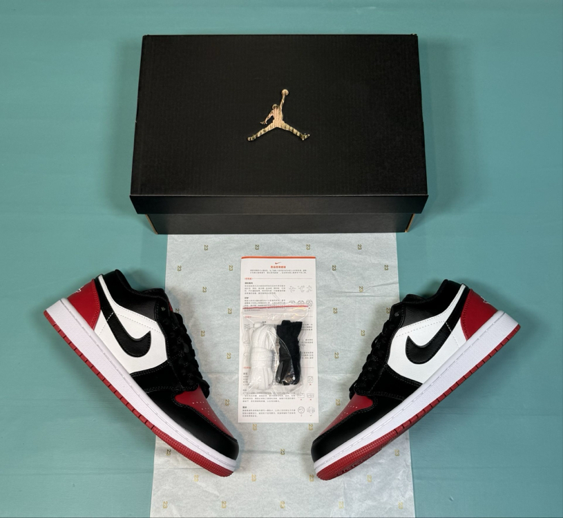 Jordan Low Bred Toe