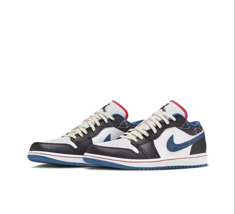 Jordan Low Blue Geo