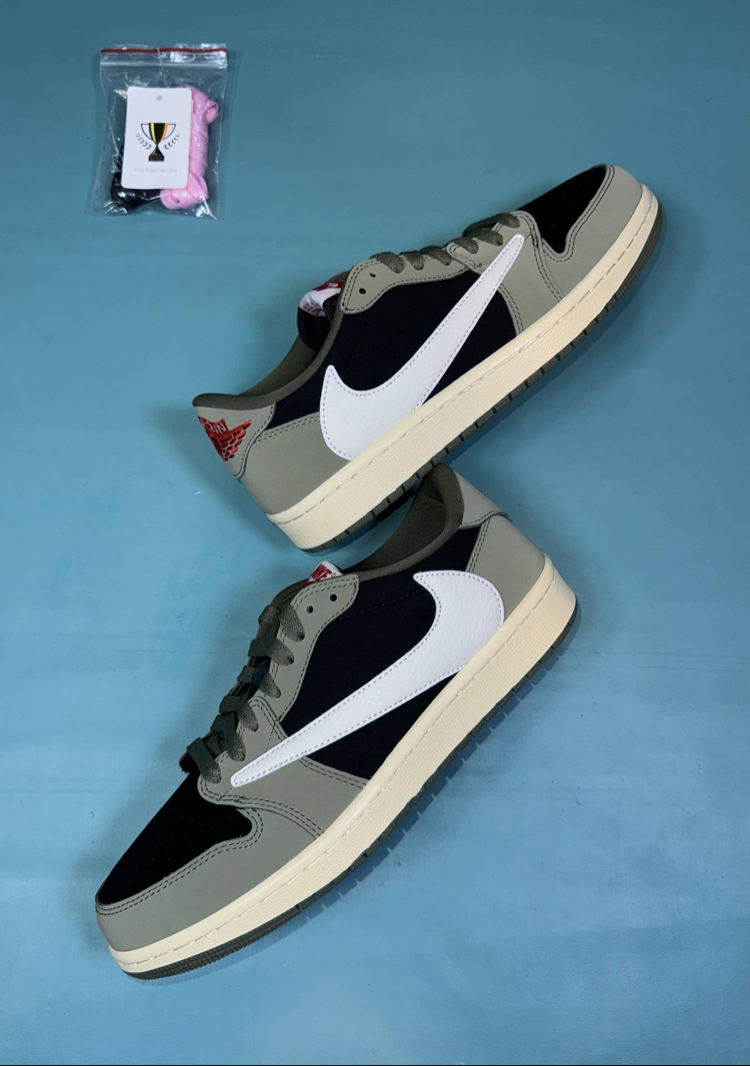 Jordan Low Military Green Reverse