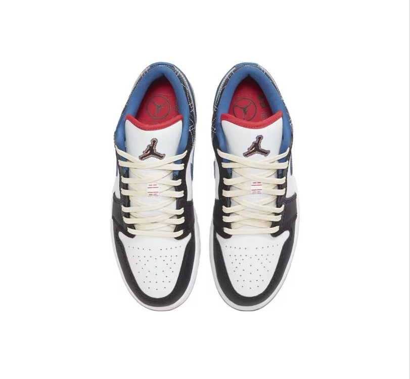 Jordan Low Blue Geo