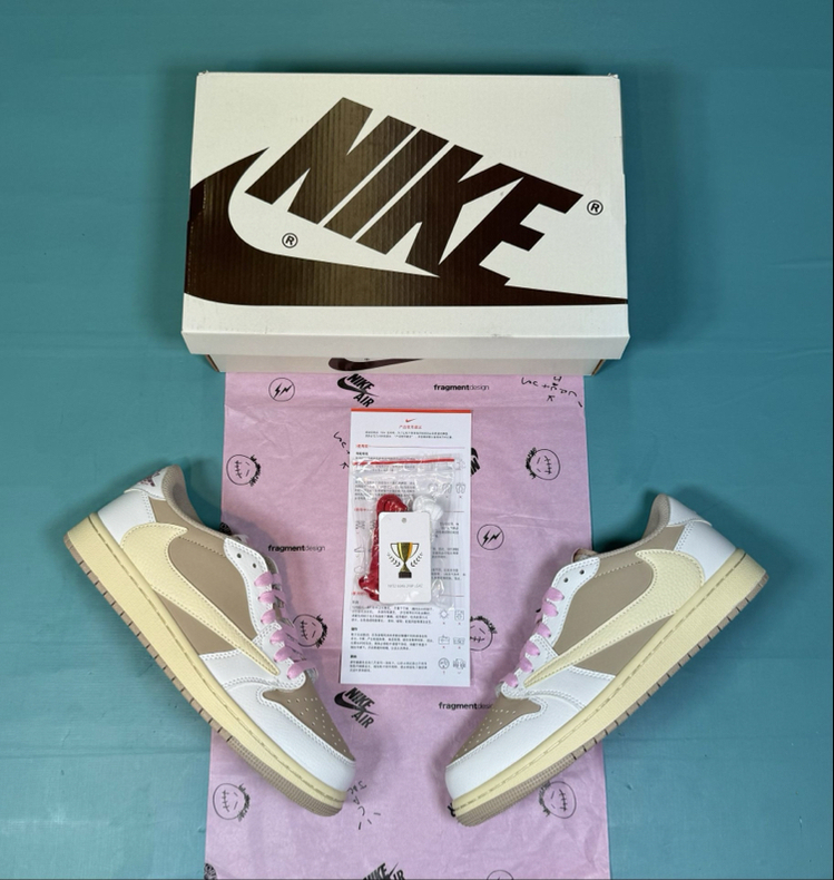 Jordan Low Brown Pink Reverse