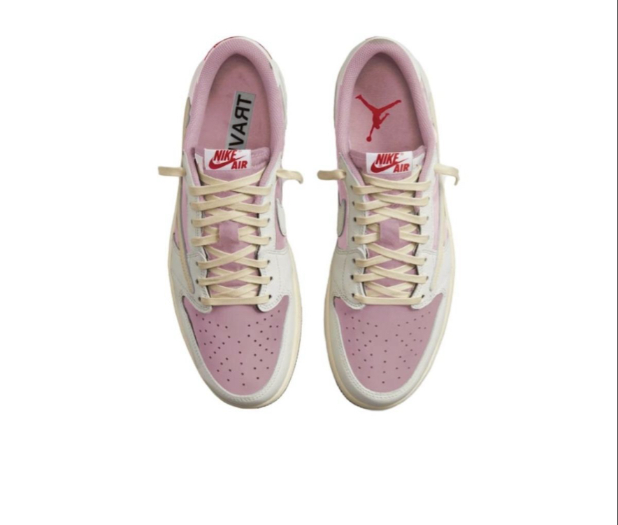 Jordan Low Pink White Reverse