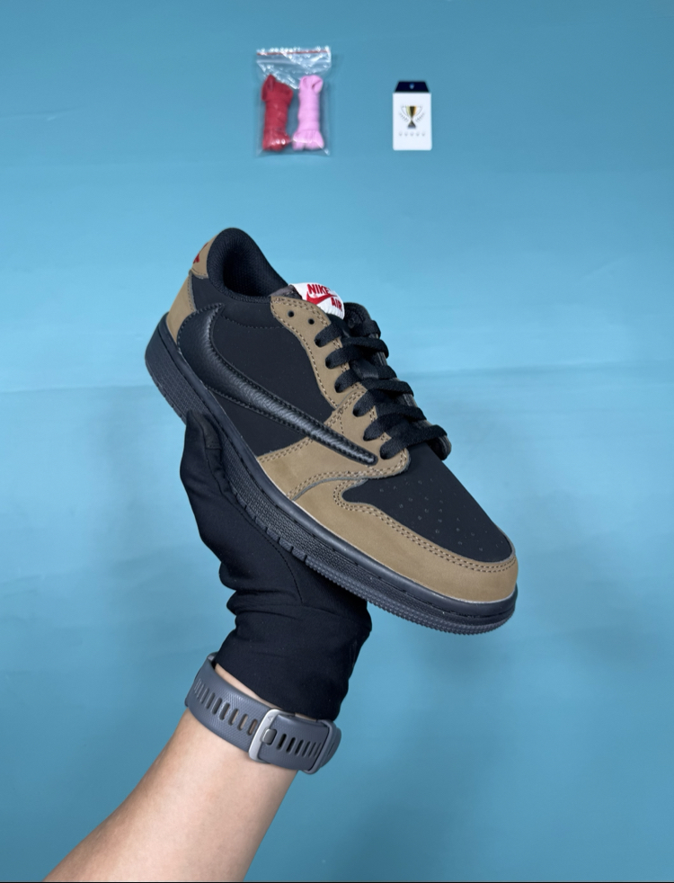 Jordan Low Siyah Kahverengi