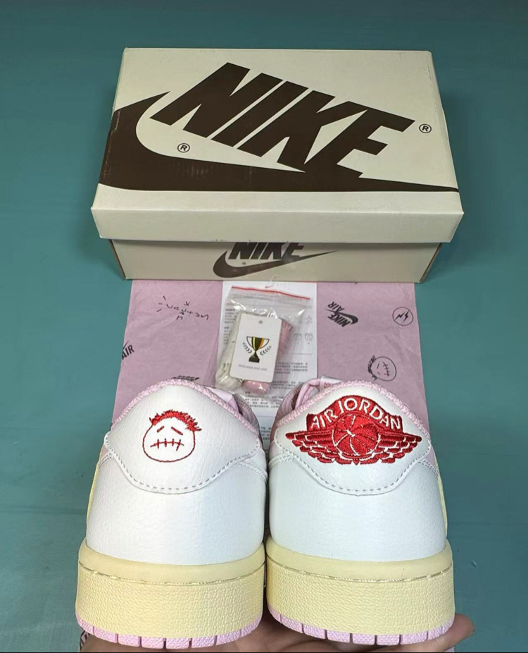 Jordan Low Pink White Reverse
