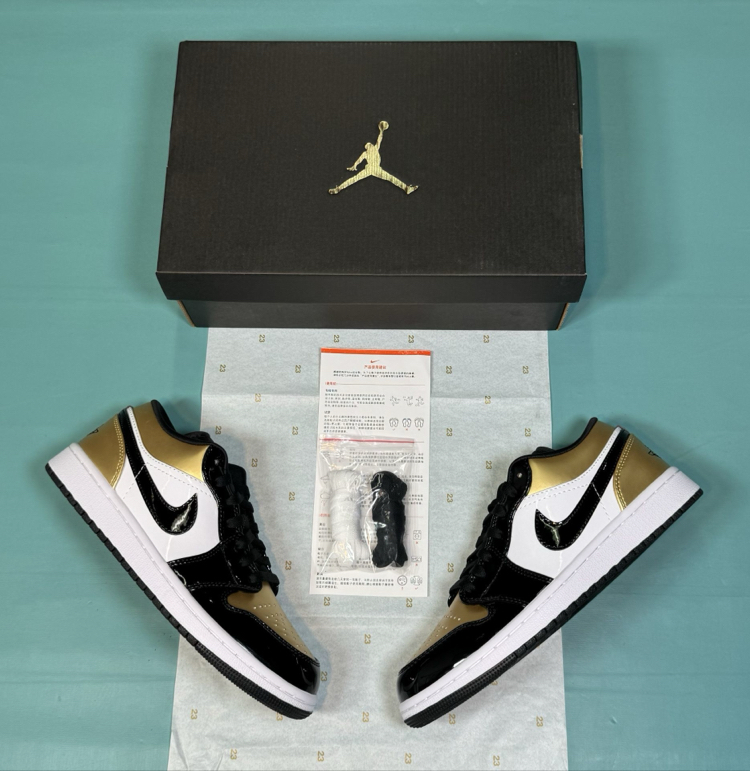 Jordan Low Black Gold